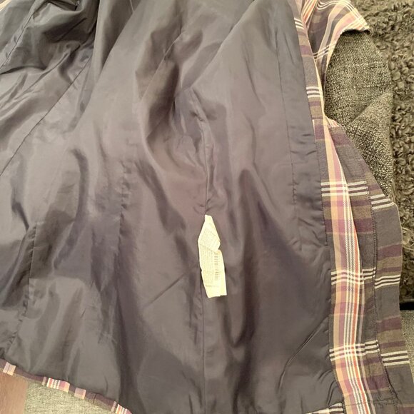 Trench coach, checkered pattern - Picture 6 of 8